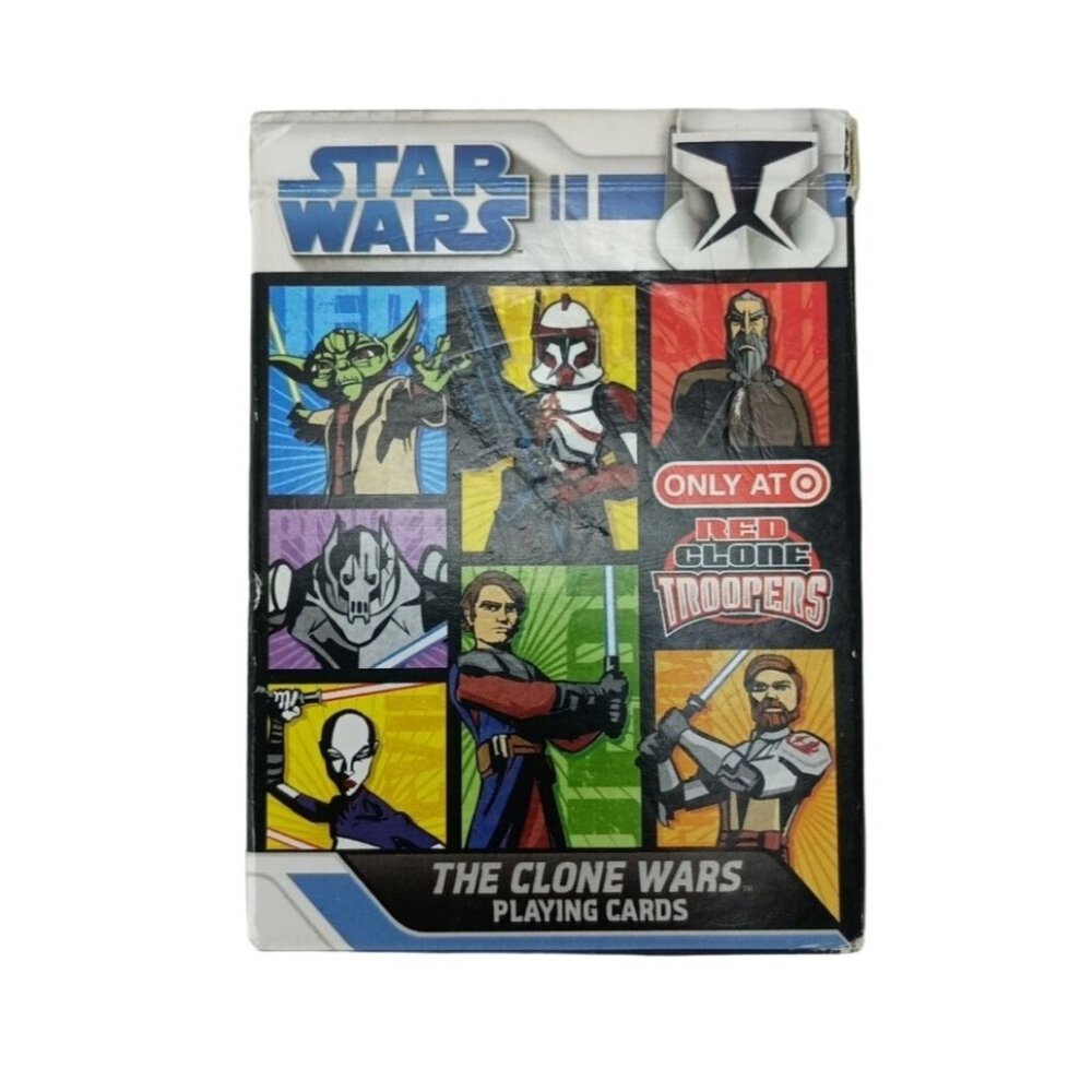 Star Wars The Clone Wars Deck Of Playing Cards